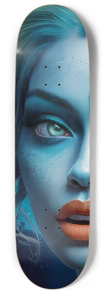 Mermaid Kiss Skateboard 9 Inch Skateboard