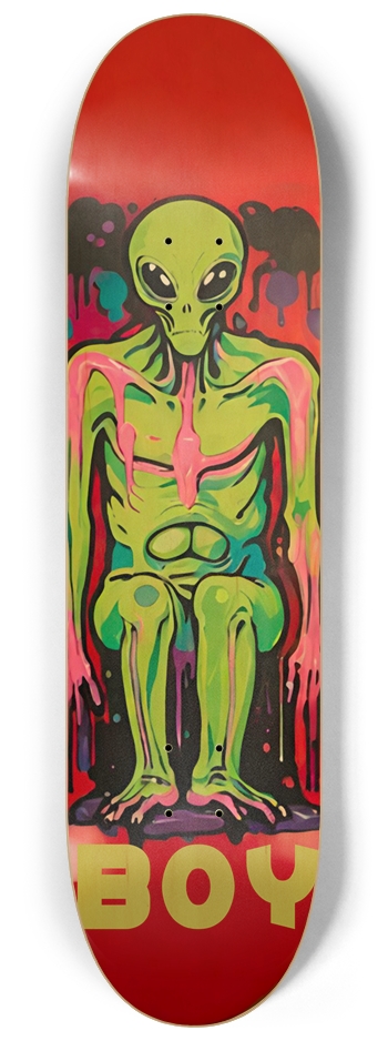 BOY Alien 03 Natural 8-1/4 Skateboard Deck
