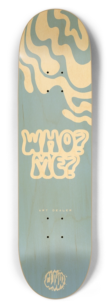 Who? Me? - Trippy Waves 8-1/2 Skateboard Deck