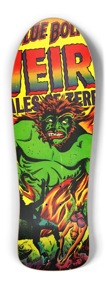 Blue Bolt Weird Tales 112 Old School Shape