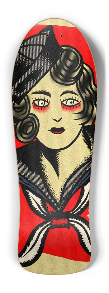 Custom Skateboard Old School Shape