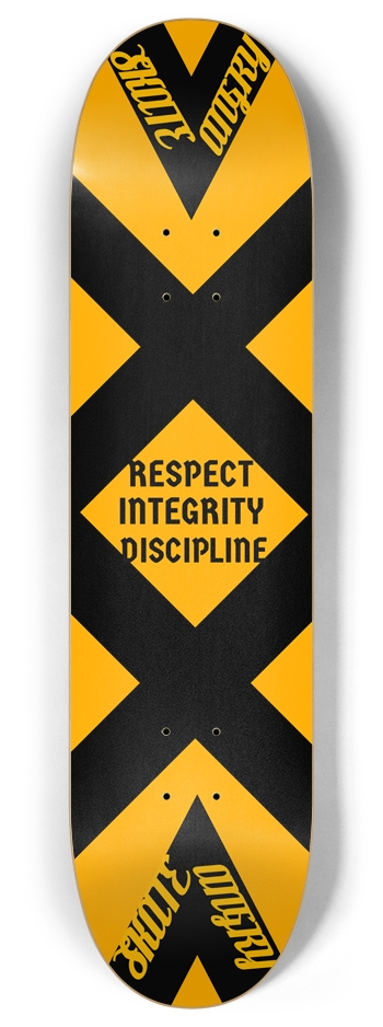 ORANGE PEEL 8 Inch Skateboard Deck