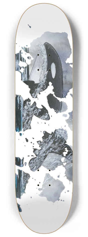 Orca 8-1/4 Skateboard Deck