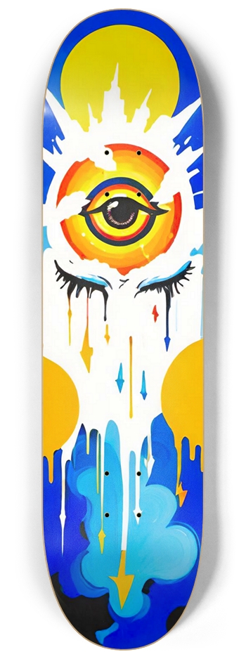 DIEGO DECK 014 Hawk Tua 8-1/4 Skateboard Deck