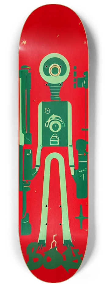 BOY ASTRONAUT KICK 01 Natural 8-1/4 Skateboard Deck