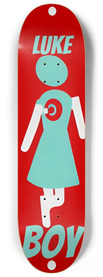 BOY Luke 04 Original KIM Deck 8-1/4 Skateboard Deck