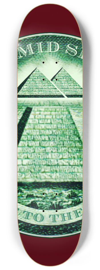 PYRAMID SKEME MONEY #2 8-1/4 Skateboard Deck