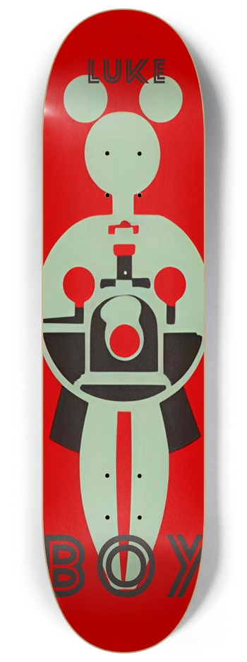 BOY Luke 05 Original Mickey Mangler Deck 8-1/4 Skateboard Deck