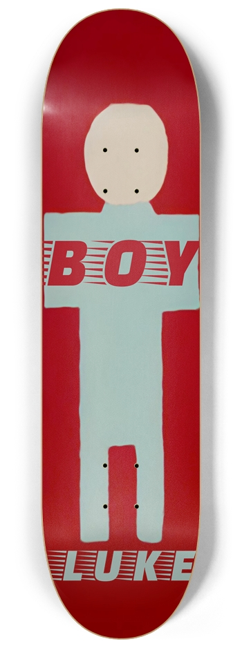 BOY Luke 09 Original Hangman Kid 8-1/4 Skateboard Deck