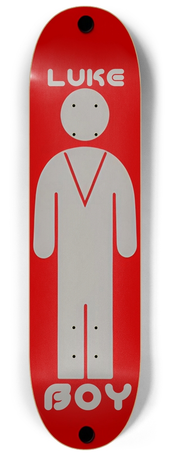 BOY Luke 03 Official Luke Deck Original 8-1/4 Skateboard Deck