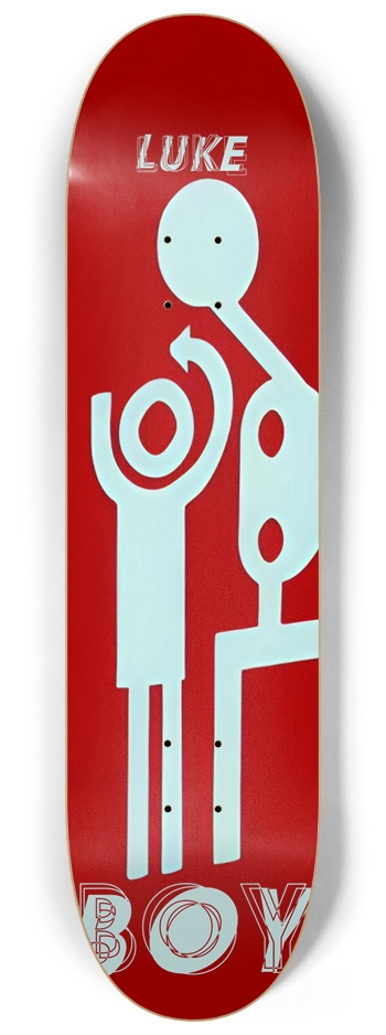 BOY Original Cool Hand Luke 013 Deck 8-1/4 Skateboard Deck