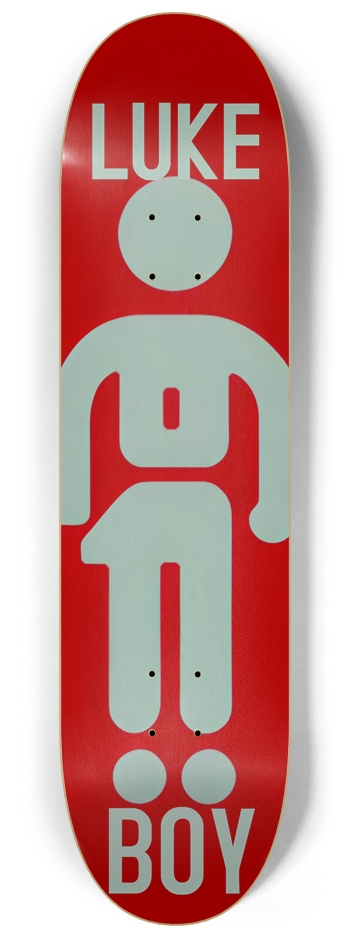 BOY Luke 012 Side Boner Original Deck 8-1/4 Skateboard Deck
