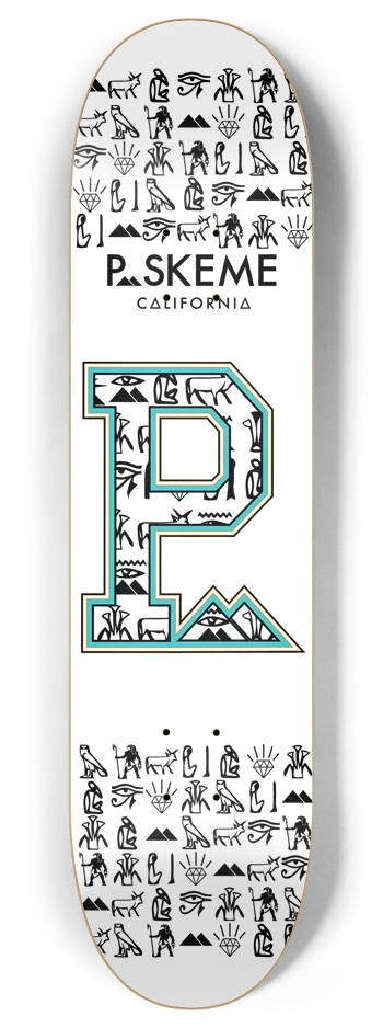 Hieroglyph Sudoku 8 Inch Skateboard Deck