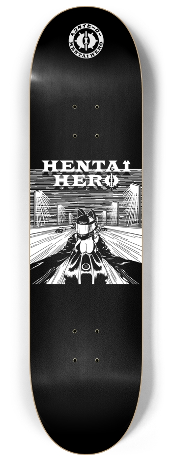 Biker 8-1/4 Skateboard Deck