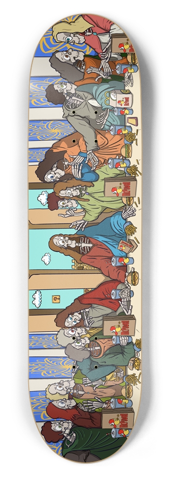 The Last Happy Meal 8-1/2 Skateboard Deck