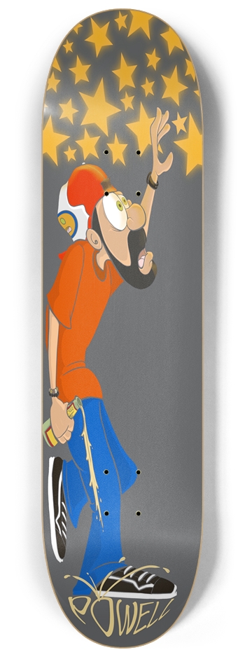 Reach for the Stars 8-1/4 Skateboard Deck