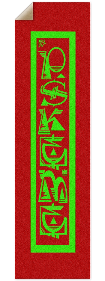 SUMO Glyphs 9 x 33 Inch Griptape