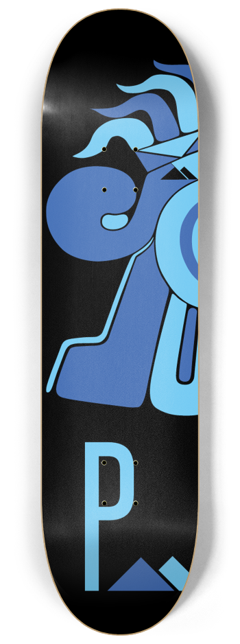 PSKEME Serpent  #1 8-1/4 Skateboard Deck