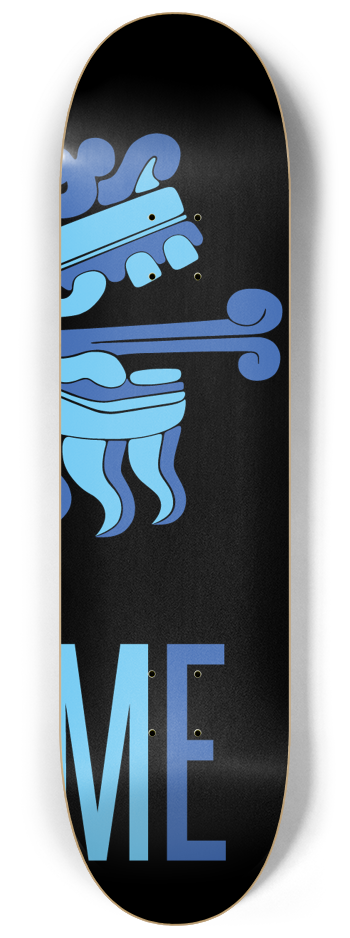 PSKEME Serpent  #3 8-1/4 Skateboard Deck