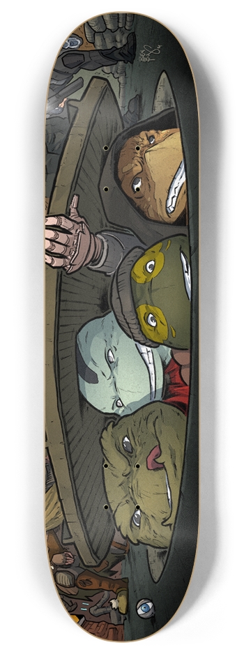 MOVIE MANHOLE 8 Inch Skateboard Deck