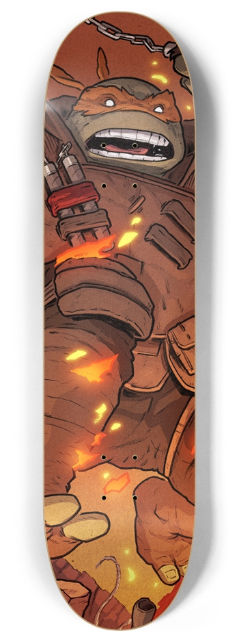 MICHELANGELO - FLASHBACK 8 Inch Skateboard Deck
