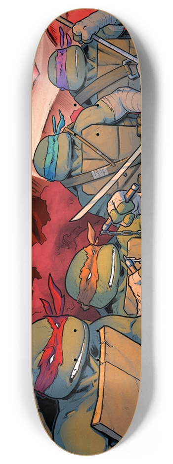 TMNT CLASSIC 8 Inch Skateboard Deck