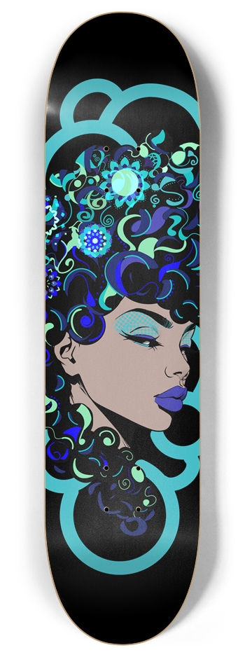 Celestial Tresses 8 Inch Skateboard Deck