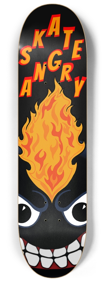 ON FIRE 8-1/4 Skateboard Deck