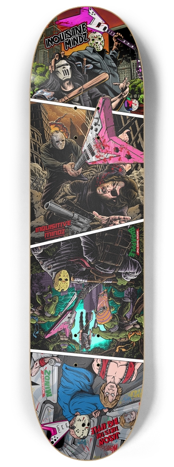 JASON TAKES THE BIG APPLE 8-1/4 Skateboard Deck
