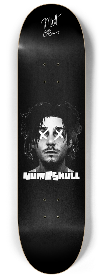 MUG- NUMBSKULL MATT OLESEN 8-1/4 Skateboard Deck