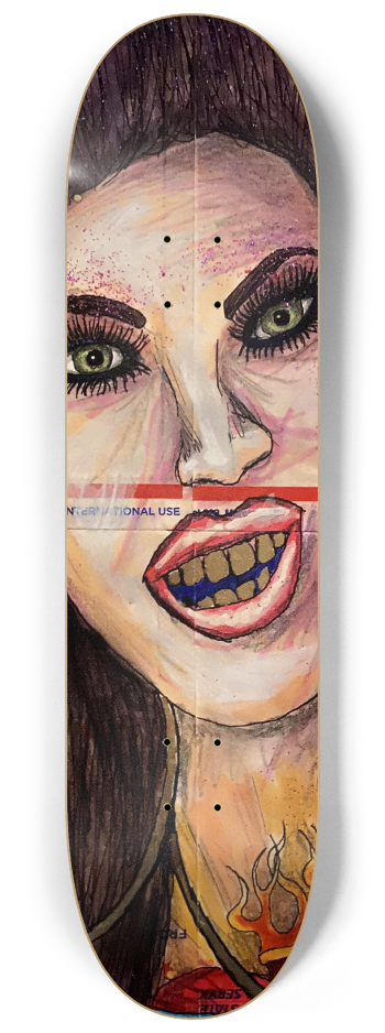 Pissed #2 8-1/4 Skateboard Deck