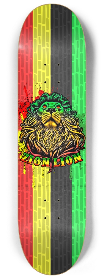 Zion-lion 8-1/4 Skateboard Deck