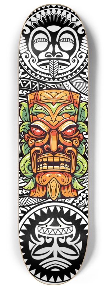 TIKI 8-1/4 Skateboard Deck