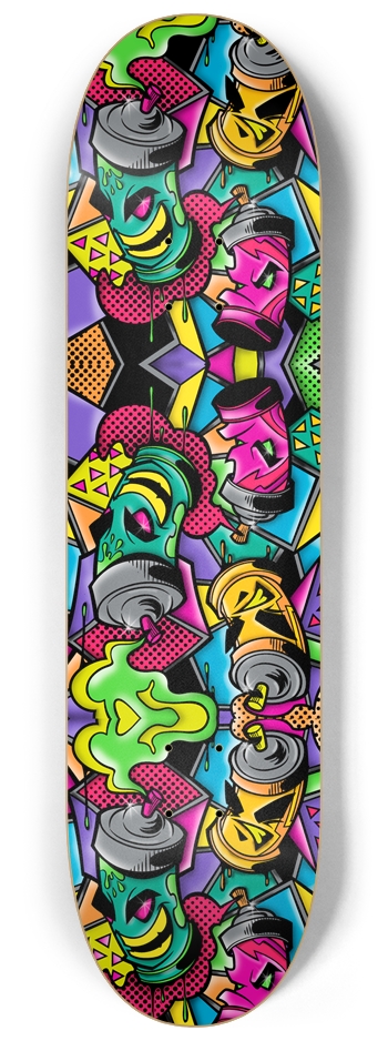 Rattle_can 8-1/4 Skateboard Deck