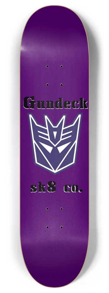 Decepticon Army 8 Inch Skateboard Deck