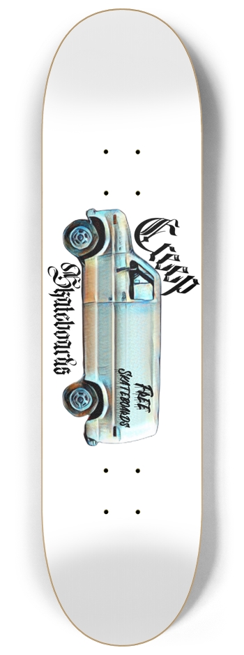 Creep Van 8-1/4 Skateboard Deck