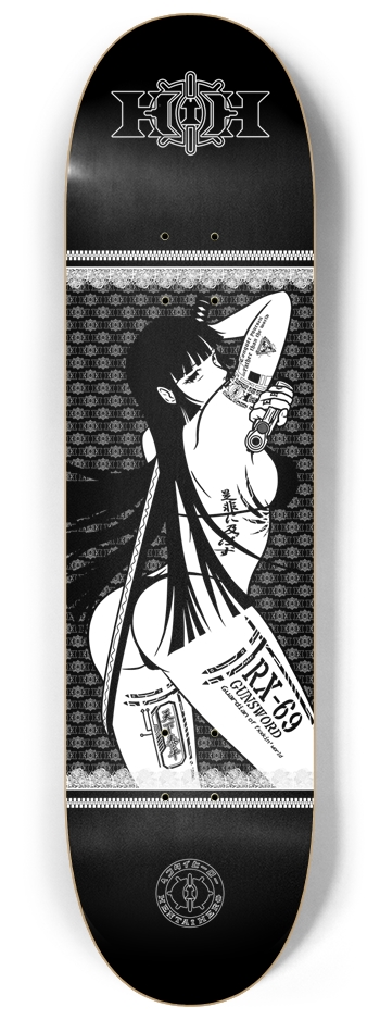 RX-69 Kayo 8-1/4 Skateboard Deck