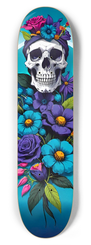 AMAYA Skulls Stack 02 Deck 7-3/4 Skateboard Deck