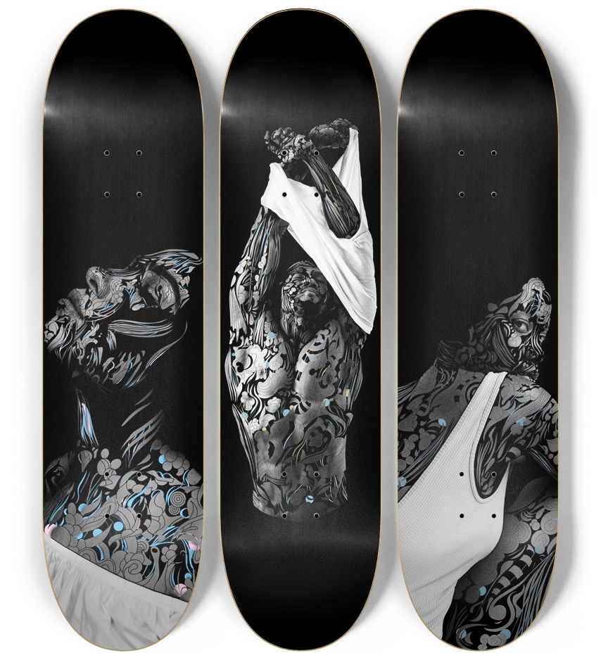 "Veil of Serenity" 3-Deck Wall Series 3 Deck Wall Series