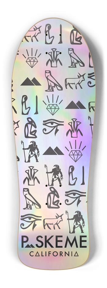 Holographic Hieroglyphs Old School Shape