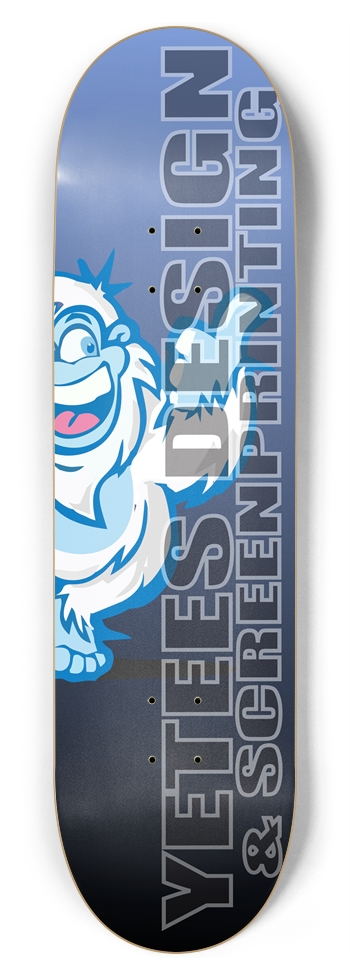 Yetee_deck 8-3/4 Inch Skateboard