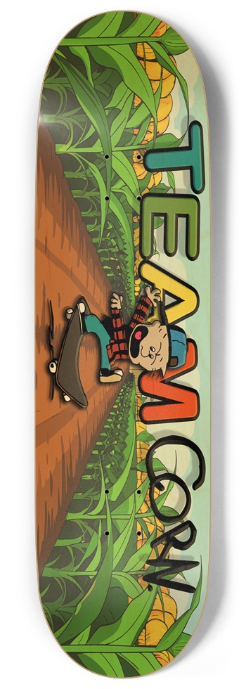 Team Corn 9' 9 Inch Skateboard