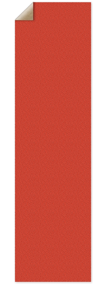 Chili Red Custom Griptape 9 x 33 Inch Griptape