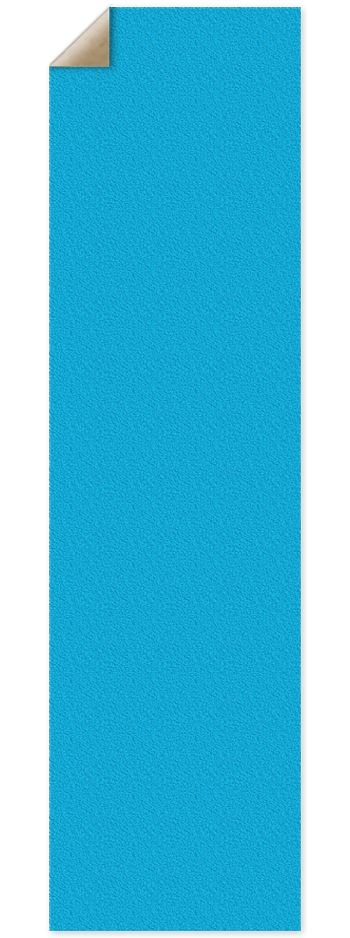 Cyan Process Custom Griptape 9 x 33 Inch Griptape