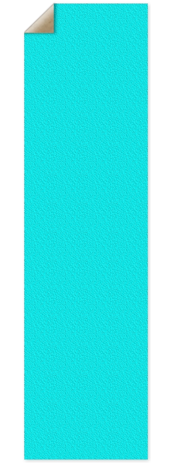 Aqua Custom Griptape 9 x 33 Inch Griptape