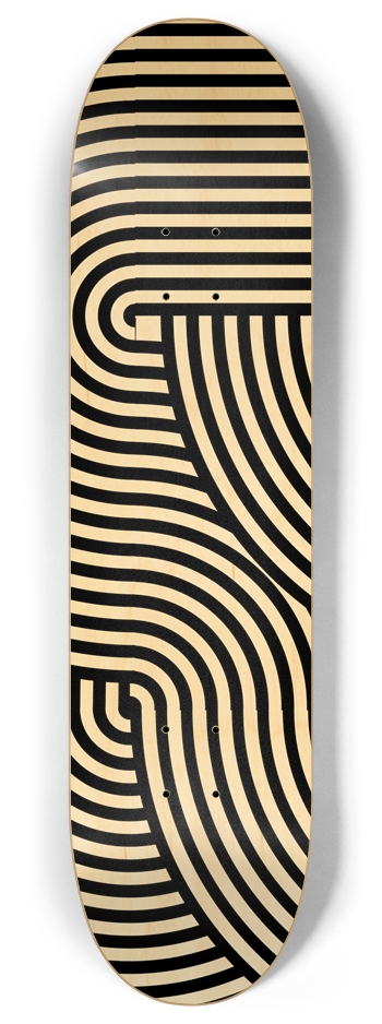 Hypnotic Maze 8 Inch Skateboard Deck