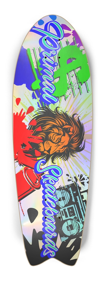 Custom Skateboard Fish Tail