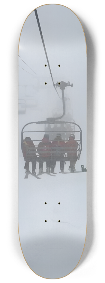 Snowscape Skateboard Series #2 8-1/4 Skateboard Deck