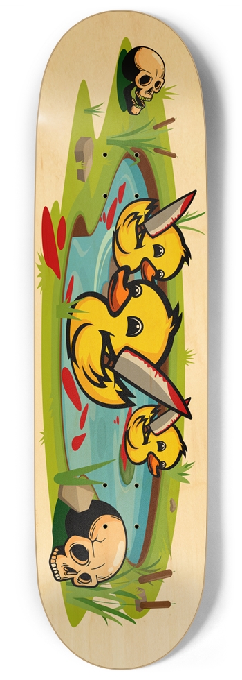Killer Ducks Nine 9 Inch Skateboard