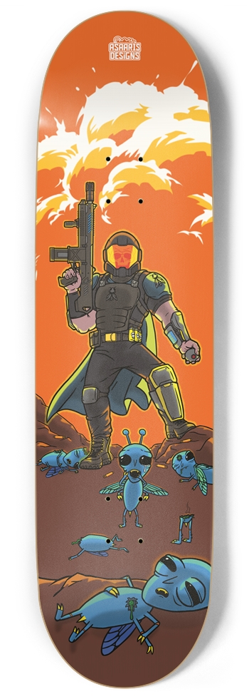 Bug Spray 9" 9 Inch Skateboard